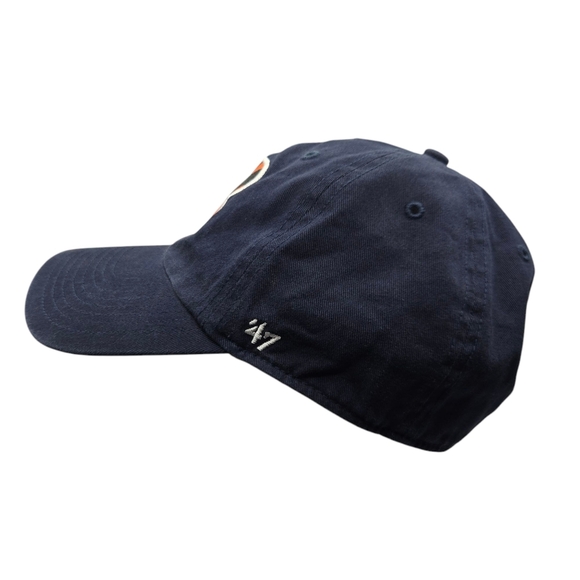 Cincinnati Bengals '47 Brand Clean Up Super Bowl LVI Navy Blue Hat Adjustable - Picture 3 of 11